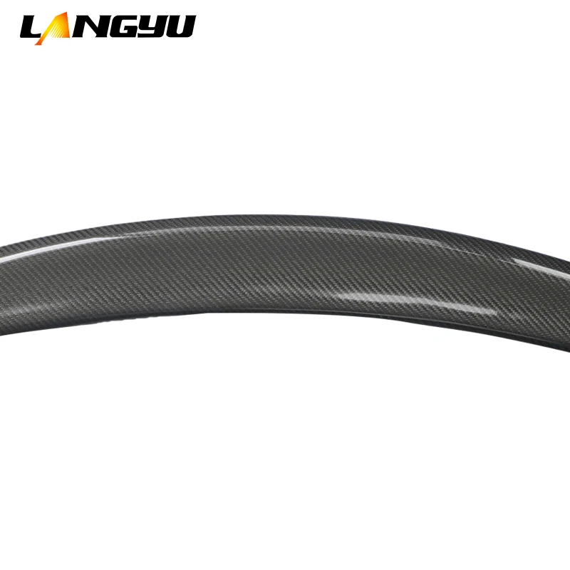 Langyu авто внешние аксессуары хвостовое крыло углеродное волокно R стиль задний