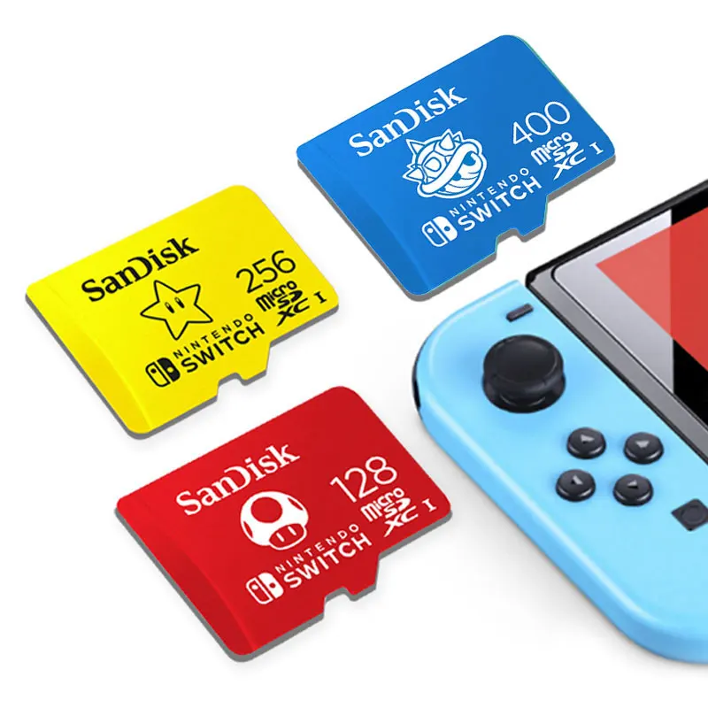 SanDisk Memory Card Nintendo-Licensed Memory Cards 128GB 256GB 400GB For Nintendo Switch microSDXC High Speed Favorite Game Card images - 6