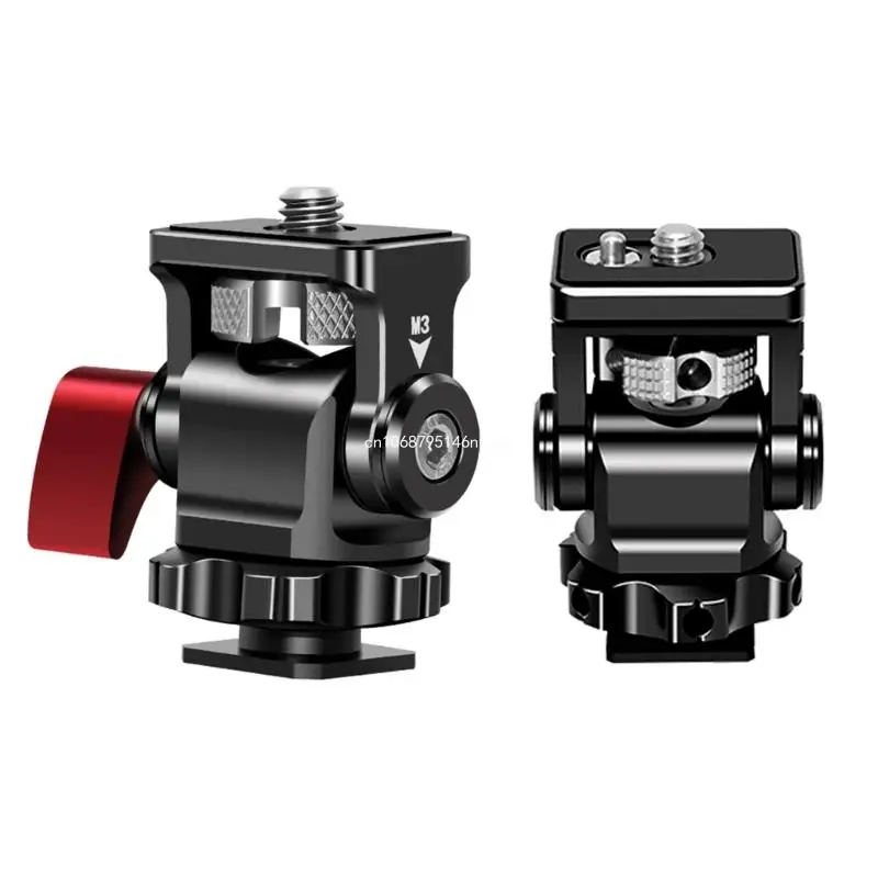 Поддержка мониторов для камер 1/4 дюйма с креплением холодного башмака поворот на