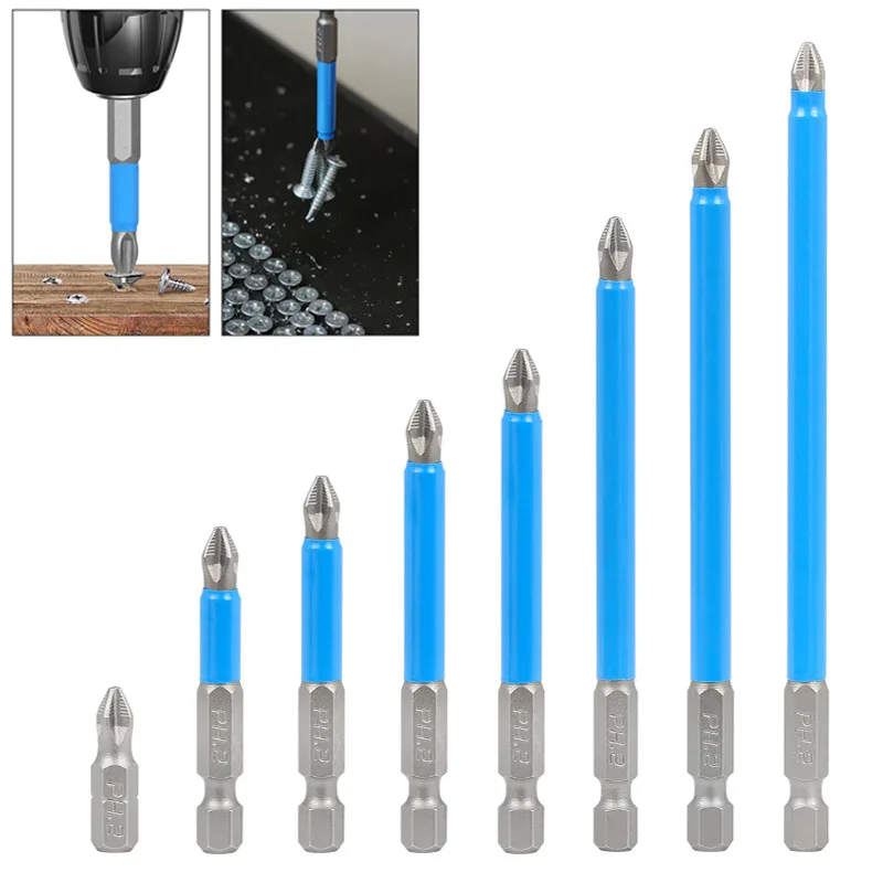 

Отвертка PH2 с шестигранным хвостовиком, 25-150 мм