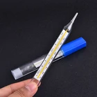 Прибор для измерения температуры тела, стеклянный ртутный термометр для подмышек, Домашний медицинский продукт, большой экран, 1 шт.