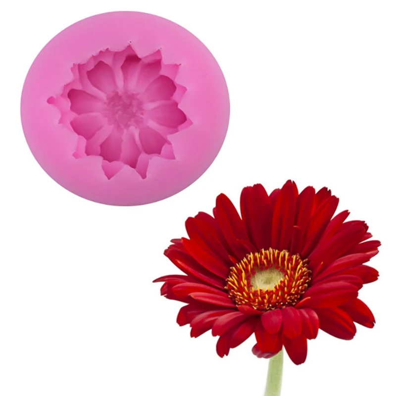 

Rose Flower Silicone Mold For Decorating Cake Diy Pastry Fondant Candy Muffins Jelly Valentine Blooming Rose Resin Epoxy Mold