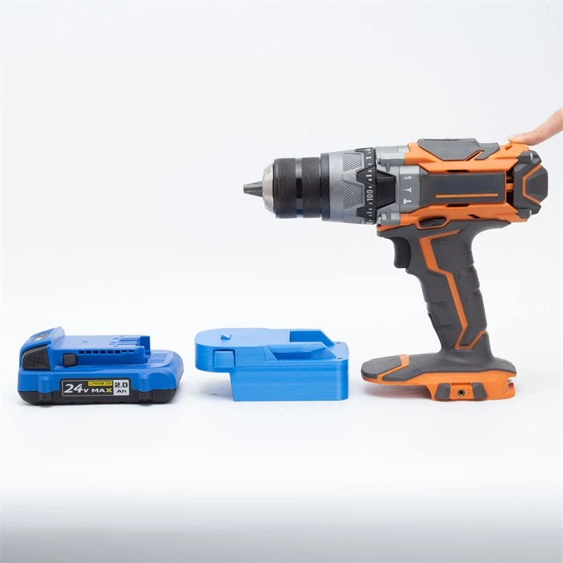 Adapter For Kobalt 24V Lithium-ion Battery Convert To Ridgid 20V Cordless Tools Converter