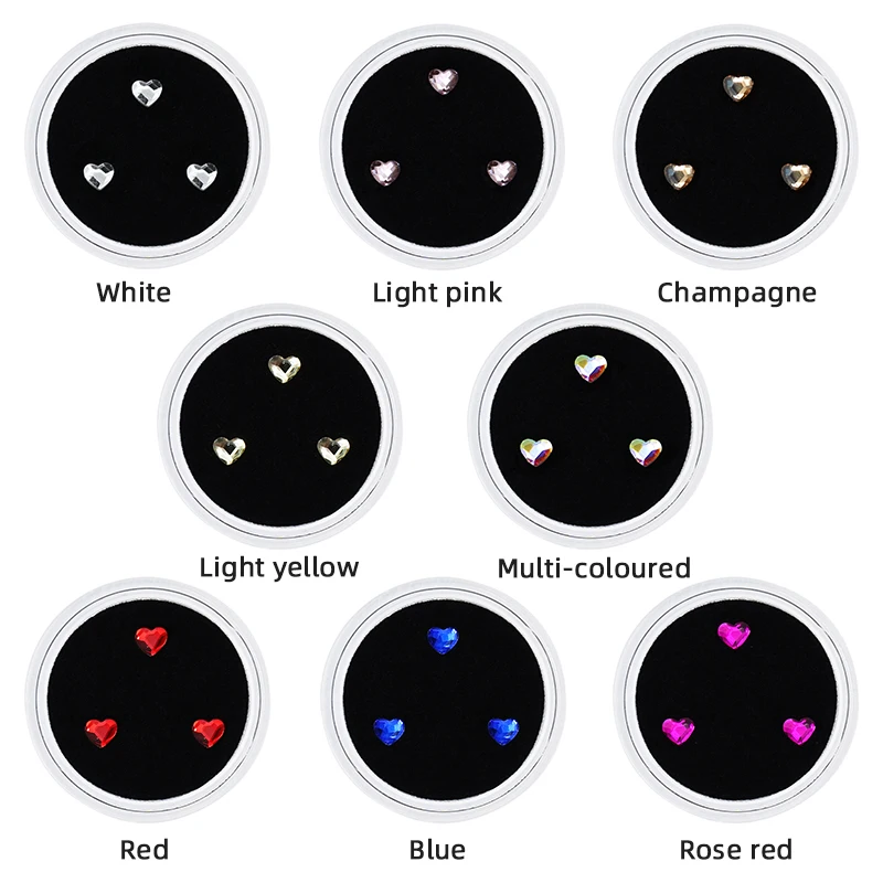 3 шт./кор. стоматологические акриловые кристаллы ювелирные изделия драгоценные