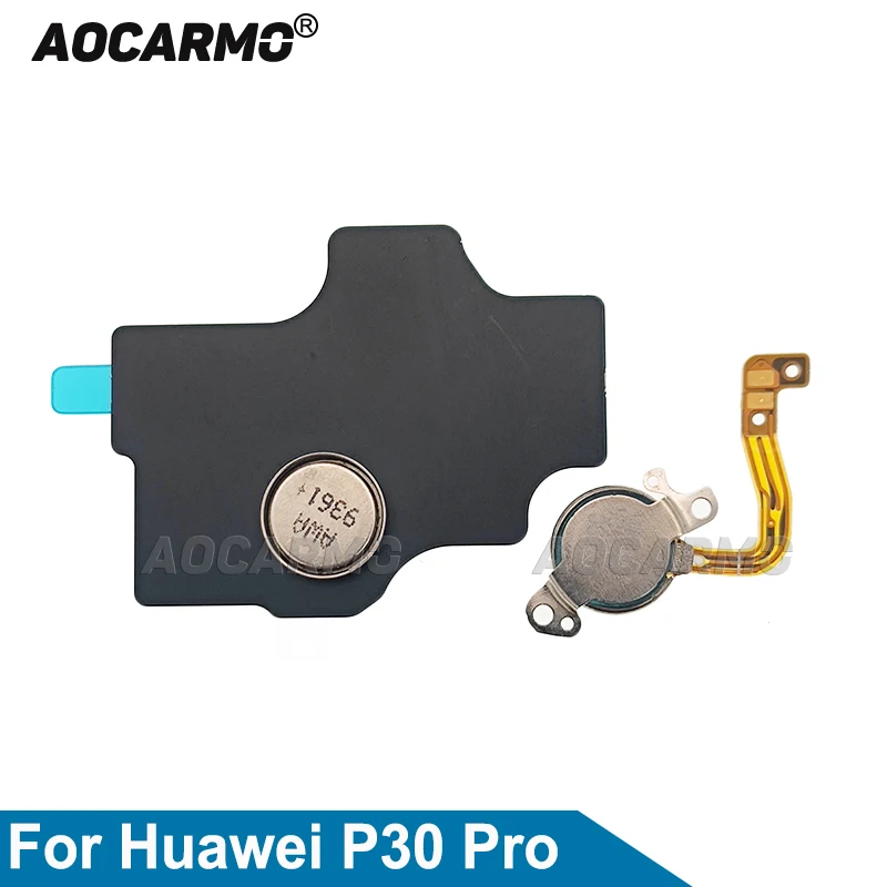 Aocarmo For Huawei P30 Pro Top Earpiece Ear Speaker Speakerphone Buzzer Ringer Magnet Black Metal Sheet Replacement Parts