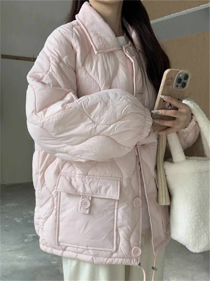 PLAMTEE шикарные хлопковые куртки новые милые повседневные женские парки с