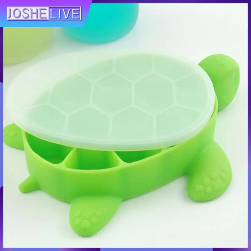 

Frozen Ice Artifact Green Food Grade Silicone Ice Hockey Mold Ice Crate Silicone Mold Easy Demoulding Quick Demoulding Ice Mold