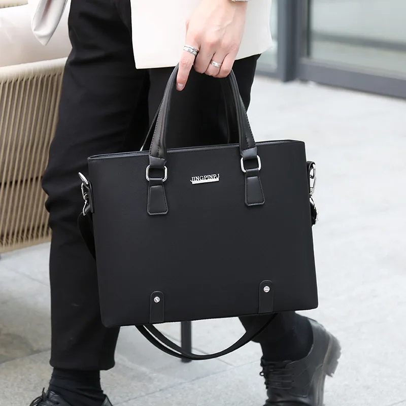 New Fashion Briefcase  Water Proof Unisex Handbag Causal Man' Shoulder Cross body Bag Laptop Message Bag Travel Bag