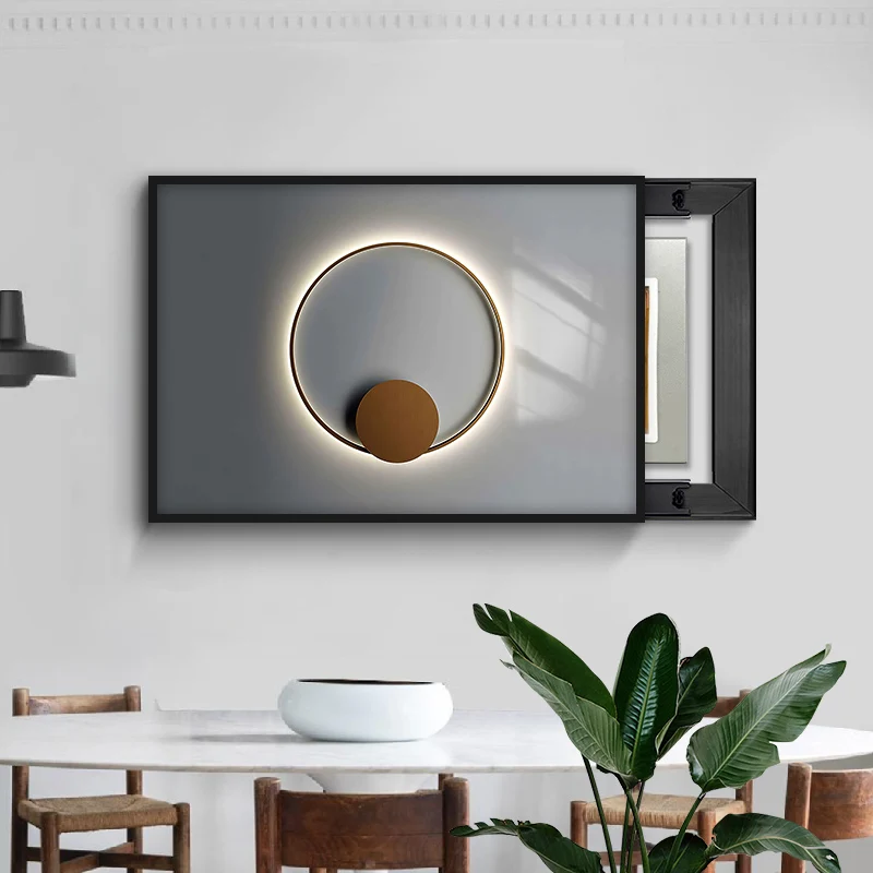 

Decorative Paintings Simple Modern Posters Aesthetic Wall Art Electric Meter Box Vintage Room Cuadros Home Decor