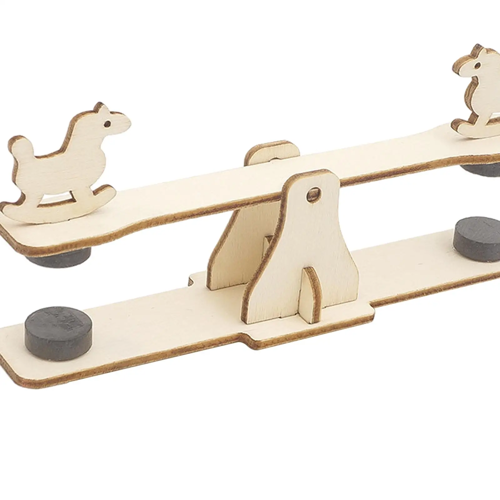 

Science Experiment Seesaw Model Cognitive Toys Handicraft Course Teach Tools DIY Seesaw Board Assemble