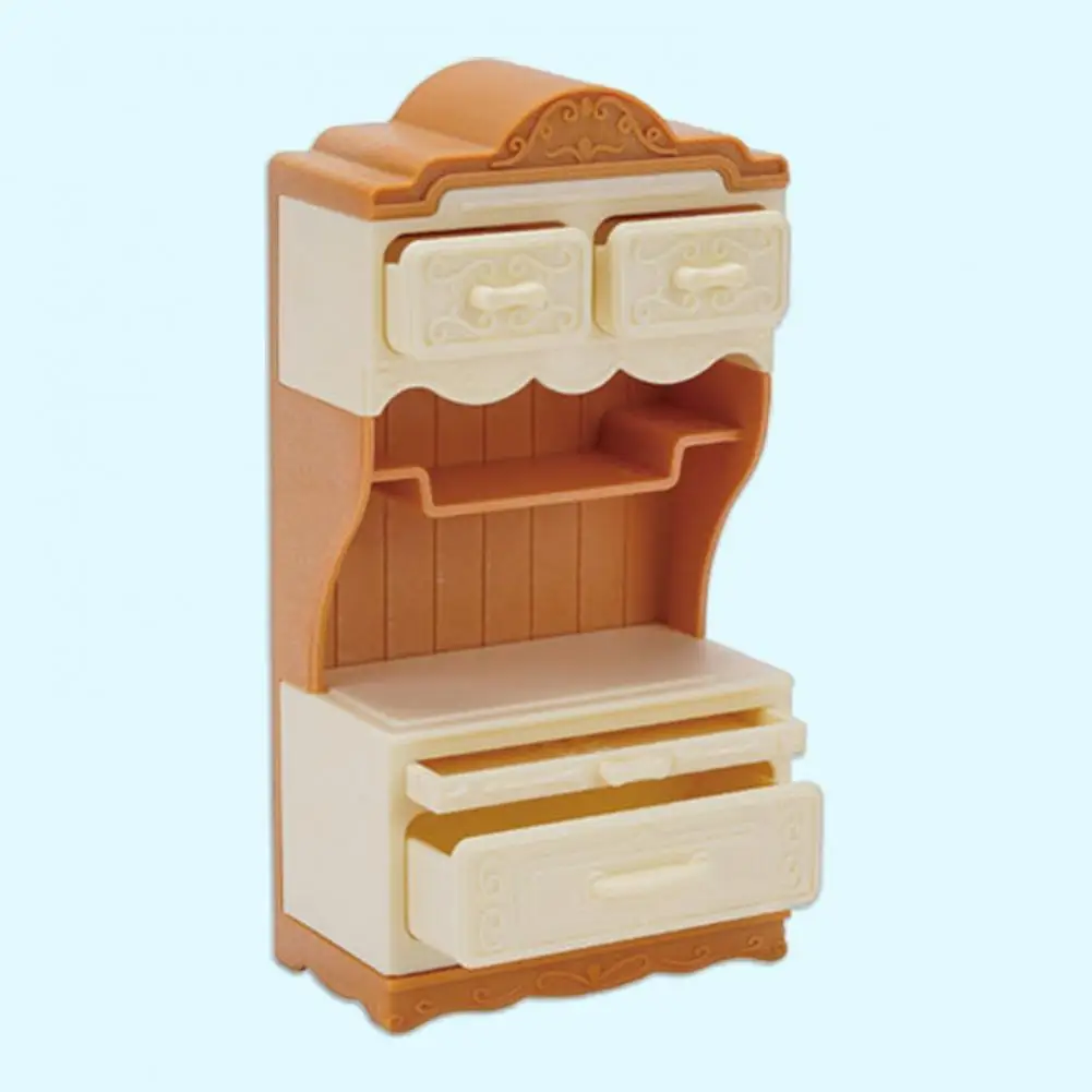 

Elegant Delicate Texture Plate Flour Pretend Play Toy for Micro Landscape