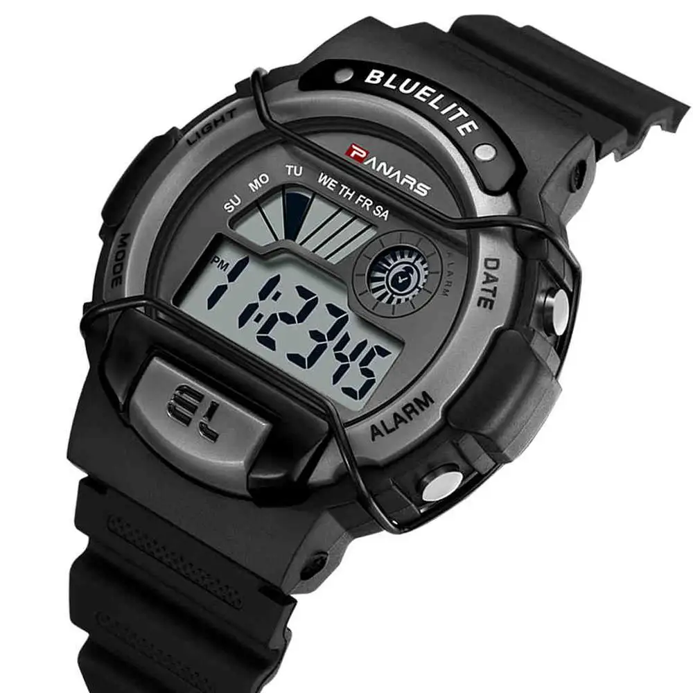 

Men's Wrist Watch Luxury LED Alarm Digital Watches Mens Wristwatch Waterproof Casual Sport Watch For Men Clock relogio masculin