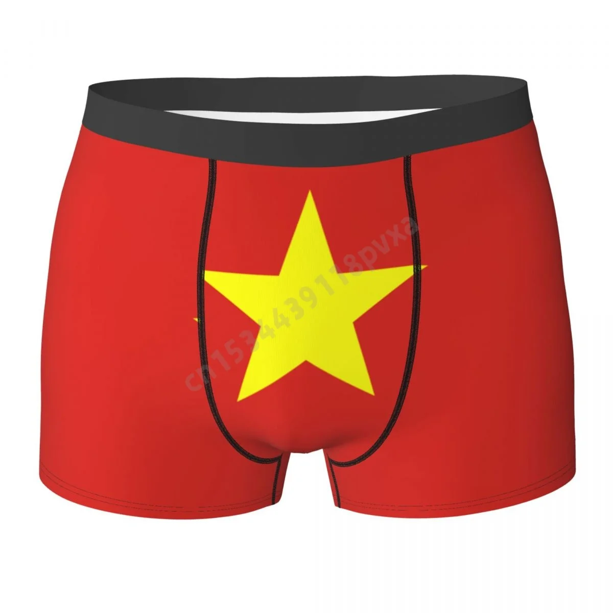 

Vietnam Flag Vietnamese Country Men Panties Boxer Shorts Polyester Underpants For Boys Male Large Size