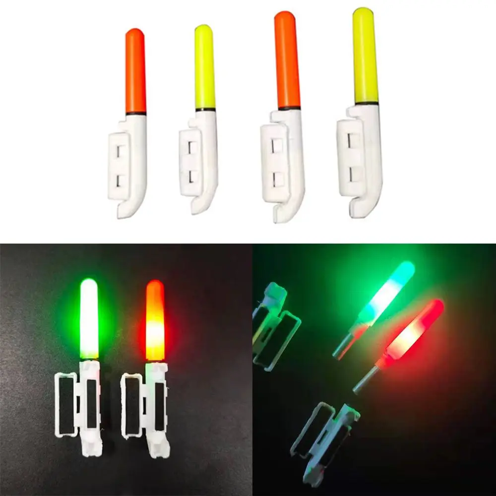 

Clip on 425 Battery Dark Float Red/Yellow Bite Alarm Fishing Rod Tip Lightstick Glow Stick Fluorescent Light