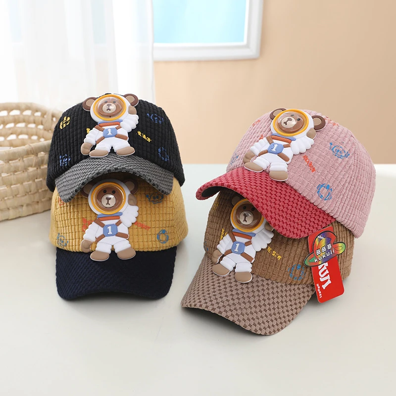 Бейсболки Doitbest для мальчиков и девочек с героями мультфильмов вельветовые