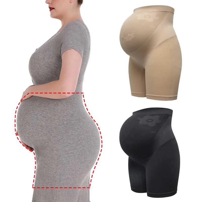 

High Control Shorts Shaper Tummy Modeling Pregnancy Shapewear Support Body Panties Waist Seamless Maternity Abdomen Slimming
