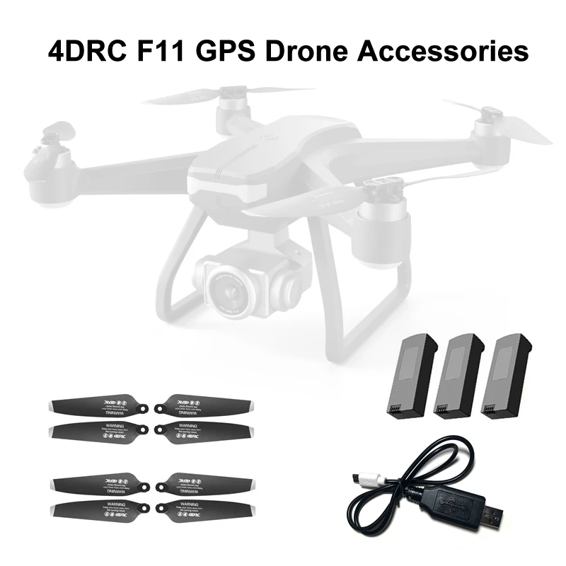 Аксессуары для дрона 4дрк F11 GPS оригинальные запчасти запасные моторные пропеллеры для квадрокоптера реквизит для радиоуправляемого дрона лопастные вентиляторы