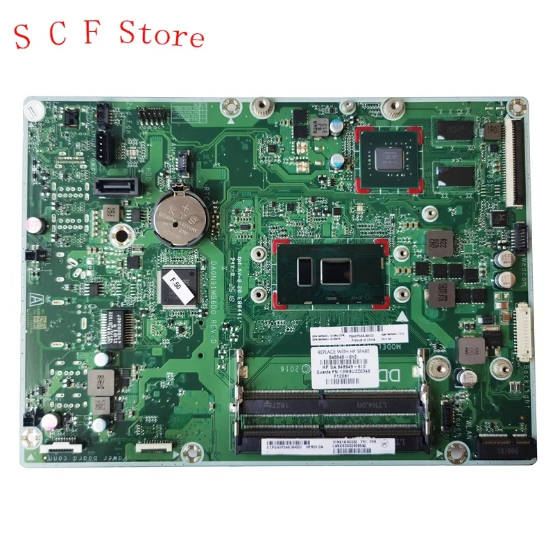 Для HP 848949-610 848949-010 DA0N91MB6D0 I5-7200U материнская плата все-в-одном 24-G 22-B |