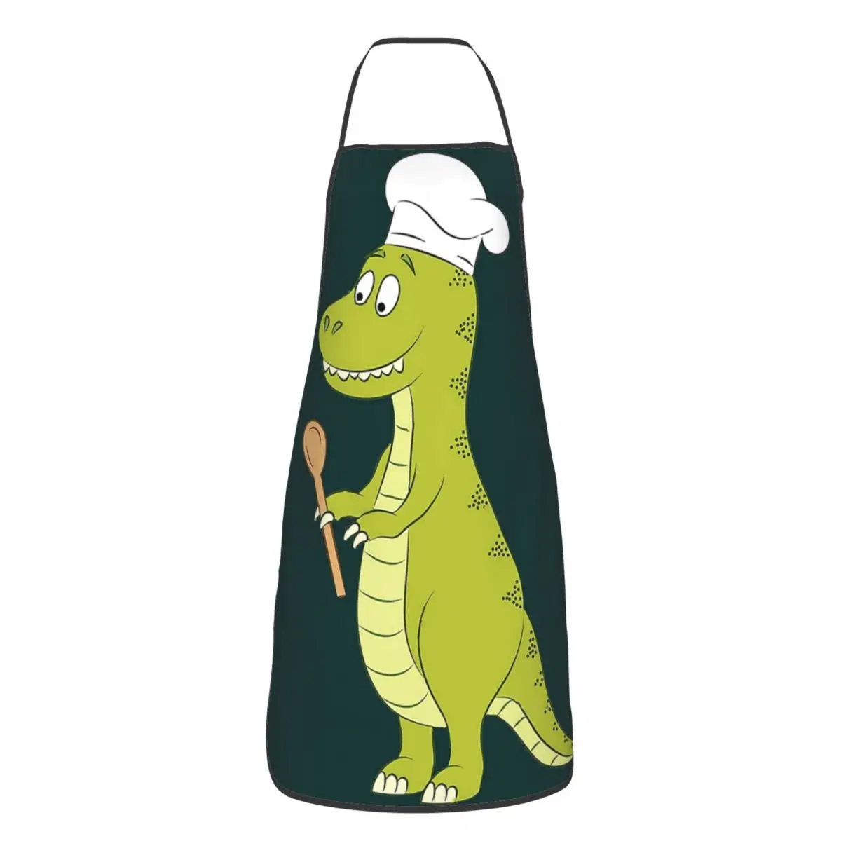 

Милый фартук для шеф-повара с изображением динозавра T-rex, фартук для женщин и мужчин, кухонный шеф-повара, домашний фартук для уборки выпечки, для взрослых