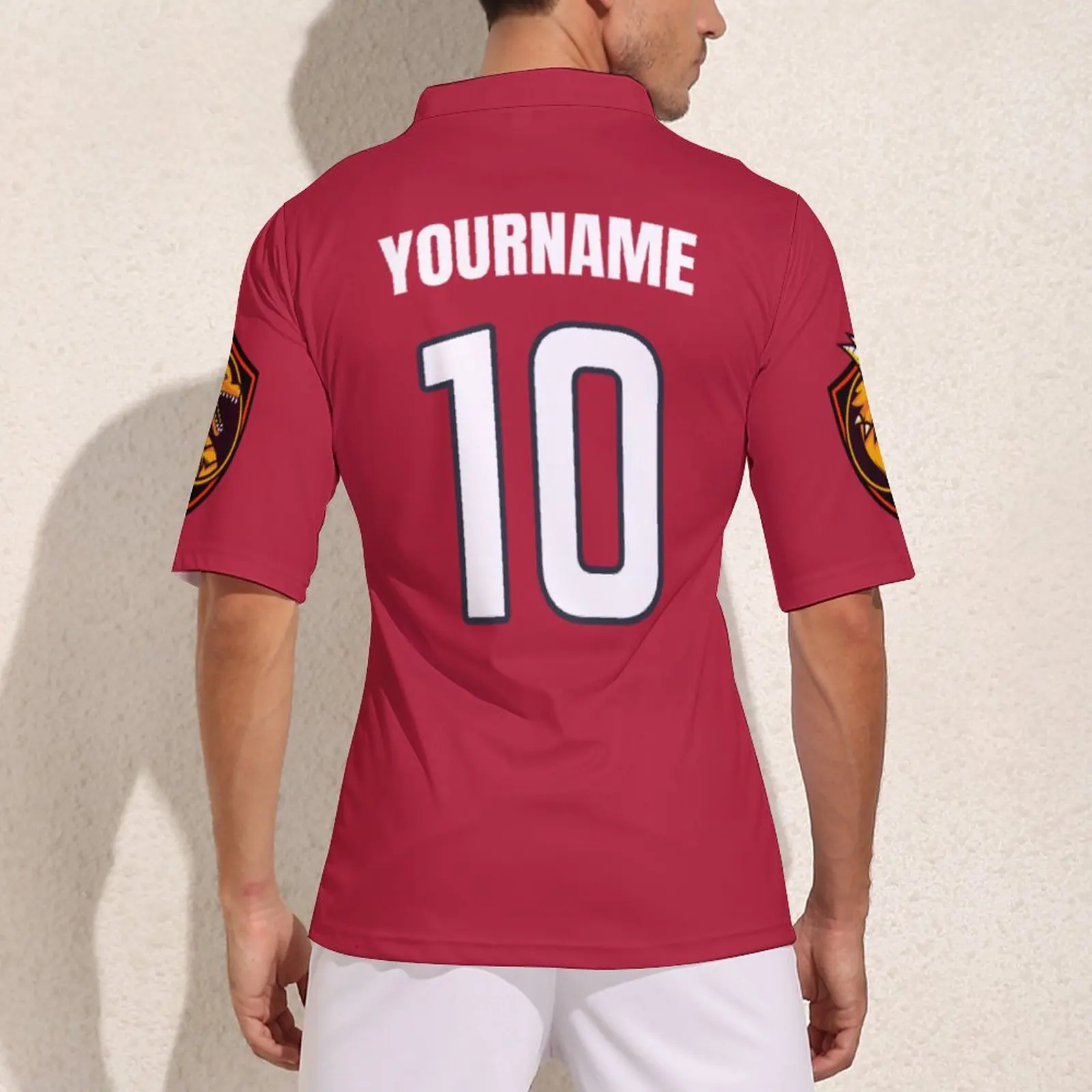 Ваш дизайн хьюстонская футболка для Регби № 10 винтажная модель мужской рубашки