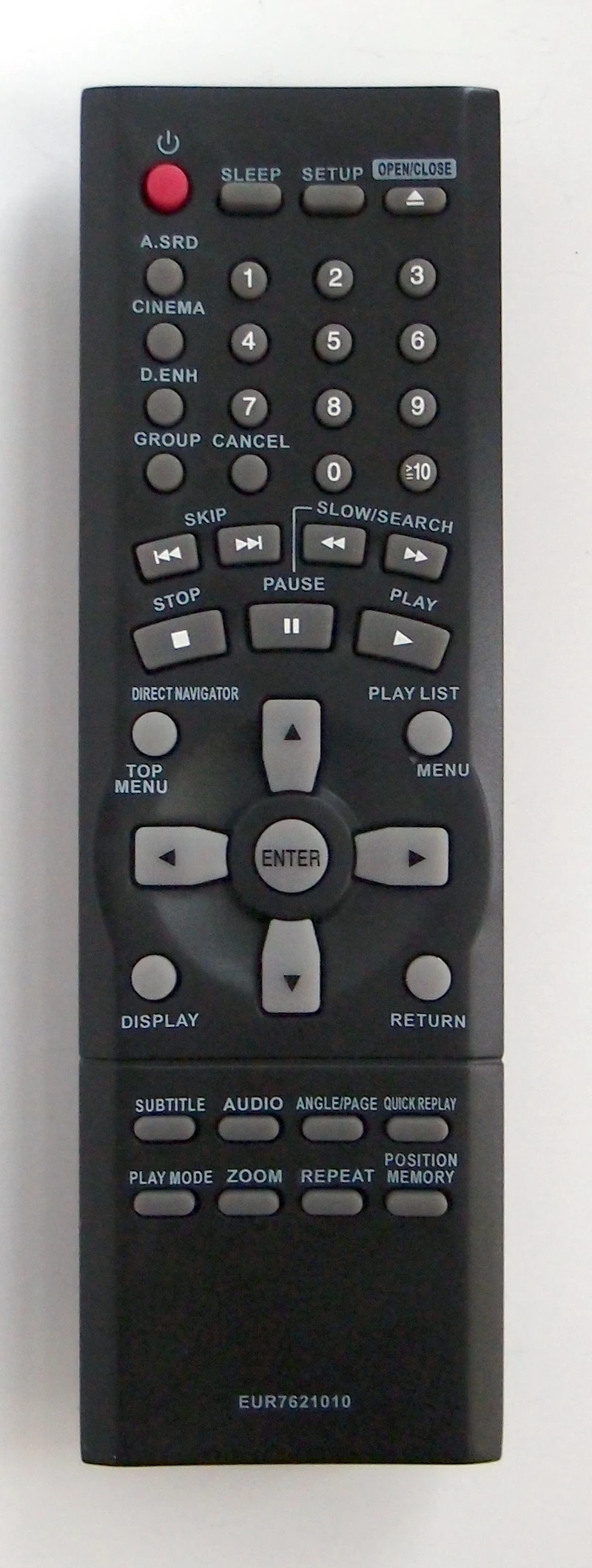 Пульт ДУ для Panasonic EUR7621010 DVD