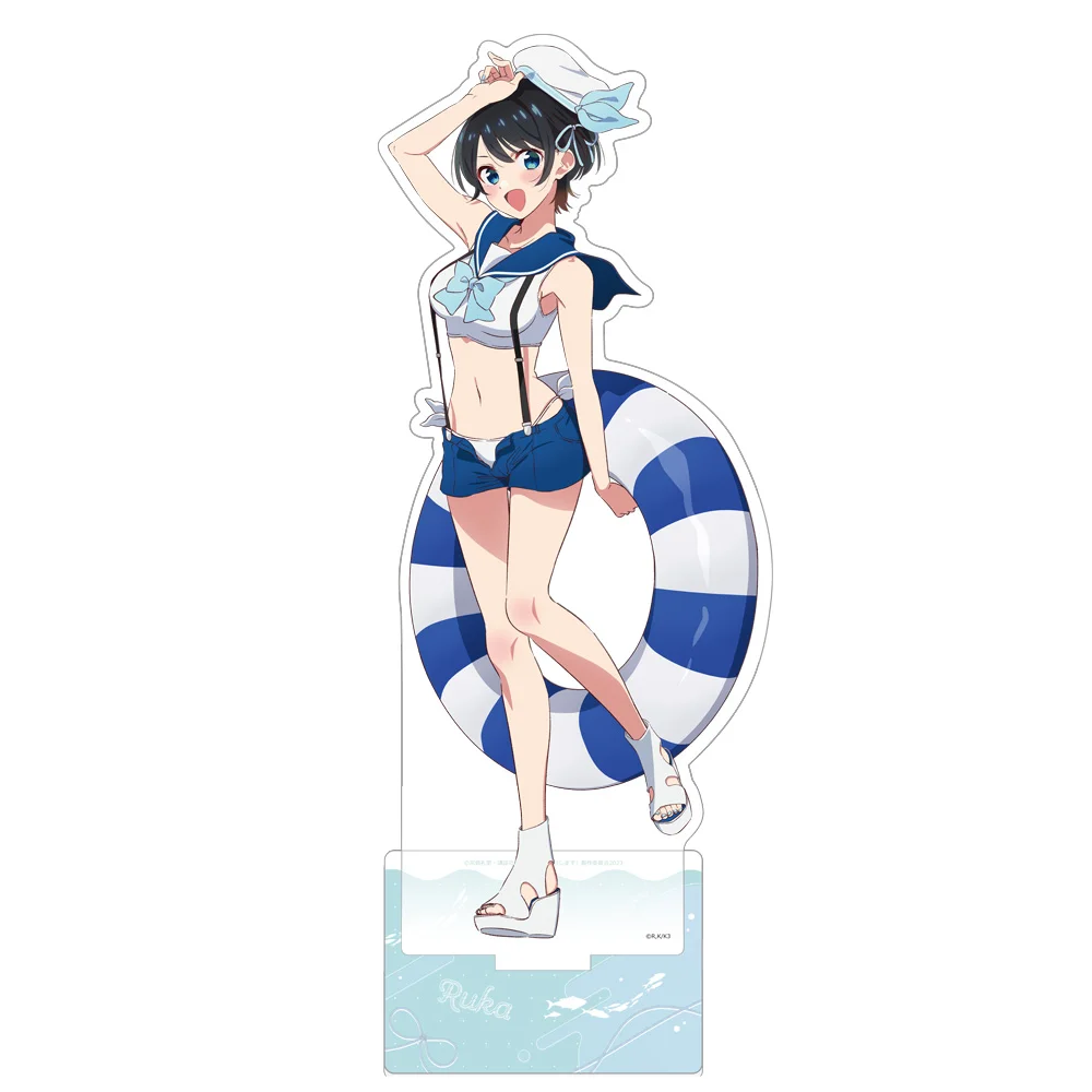 Anime Rent A Girlfriend Acrylic Stand Model Cosplay Characters Charm Ornament Accesorios Goods Collection Gifts 15CM