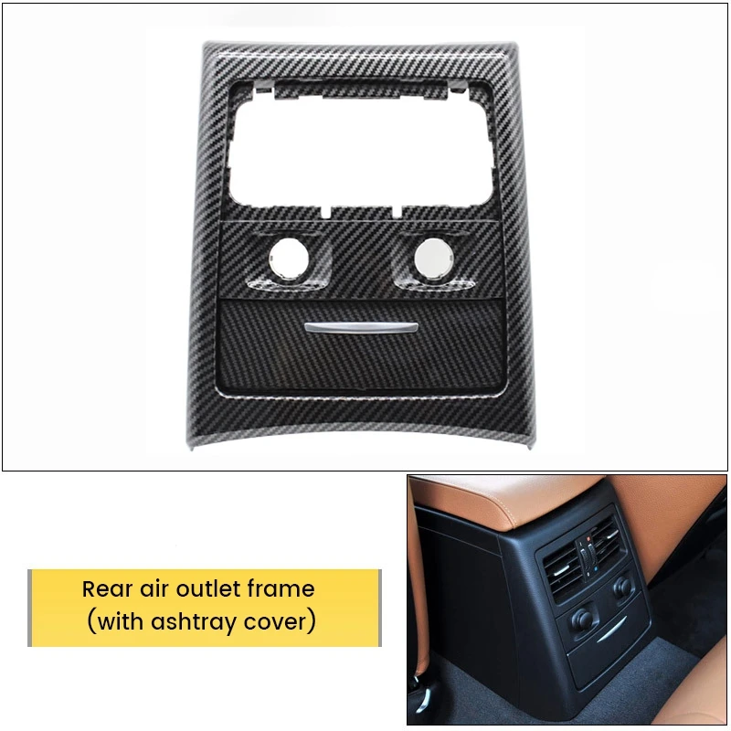 

Задняя решетка вентиляционного отверстия LHD RHD из углеродного волокна, Внешняя рамка, Стандартная отделка, замена для BMW 3 серии E90 E91 2005-2012