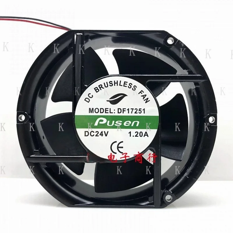 Вентилятор охлаждения C FOR PUSEN DF17251 DC24V 1.20A, овальный, 17 см # xz (art.: 3920dae0da111) - 3920dae0da111