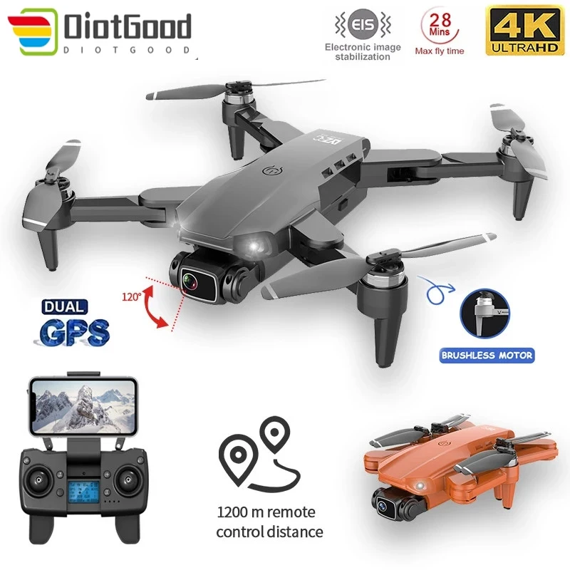 

Best Drone L900 Pro 5G GPS 4K Dron HD Camera FPV 28min Flight Time Brushless Motor Quadcopter Distance1.2km Professional Drones