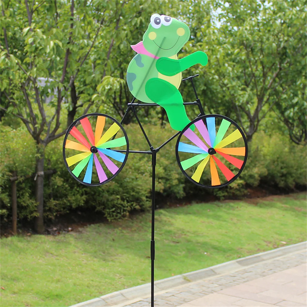 

3D Animal Windmill Creative Bee Wind Spinner Garden Yard Lawn Party Decoration Pinwheel Kids Toy Whirligig Windmill