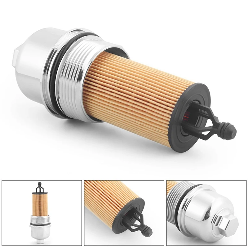 68191350 АА 68191349 Алюминиевый обновленный масляный фильтр и комплект крышки AA для