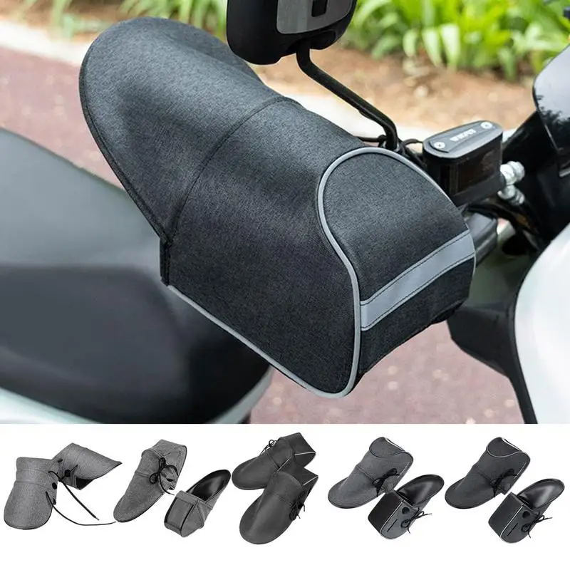 

Мотоциклетные затяжки на руль, дышащие солнцезащитные мотоциклетные перчатки, водонепроницаемые велосипедные ручки, чехол для руля велосипеда