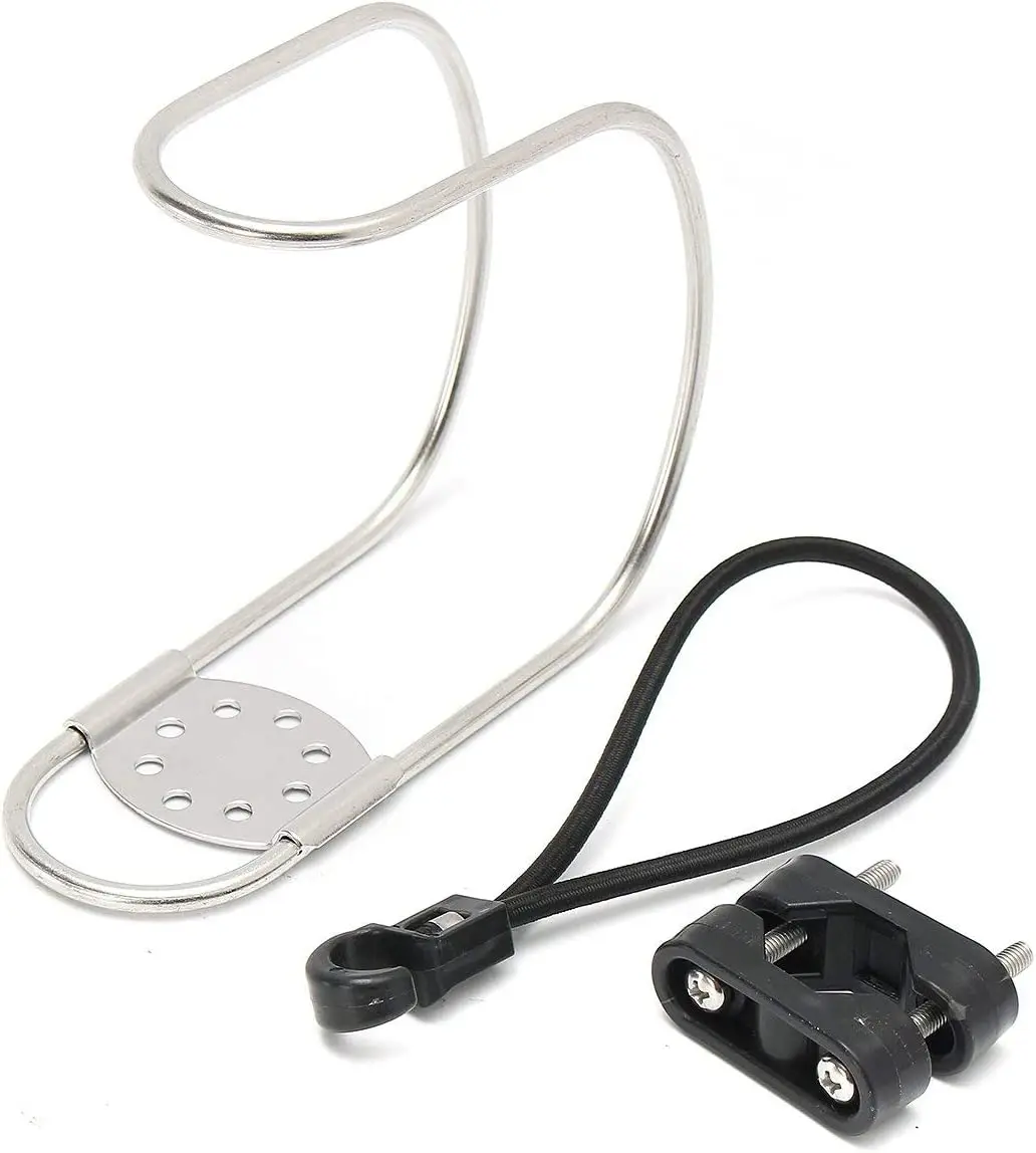 Подковообразный спасательный круг из нержавеющей стали регулируемый держатель