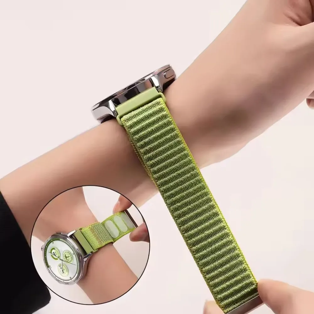 Нейлоновый ремешок 182022 мм для Huawei Watch 543 GT6 Pro GT Runner 2, браслет для Amazfit Active 3Max, OPPO Watch X3-SX3 Mini (art.: 3920da233aefc) - 3920da233aefc