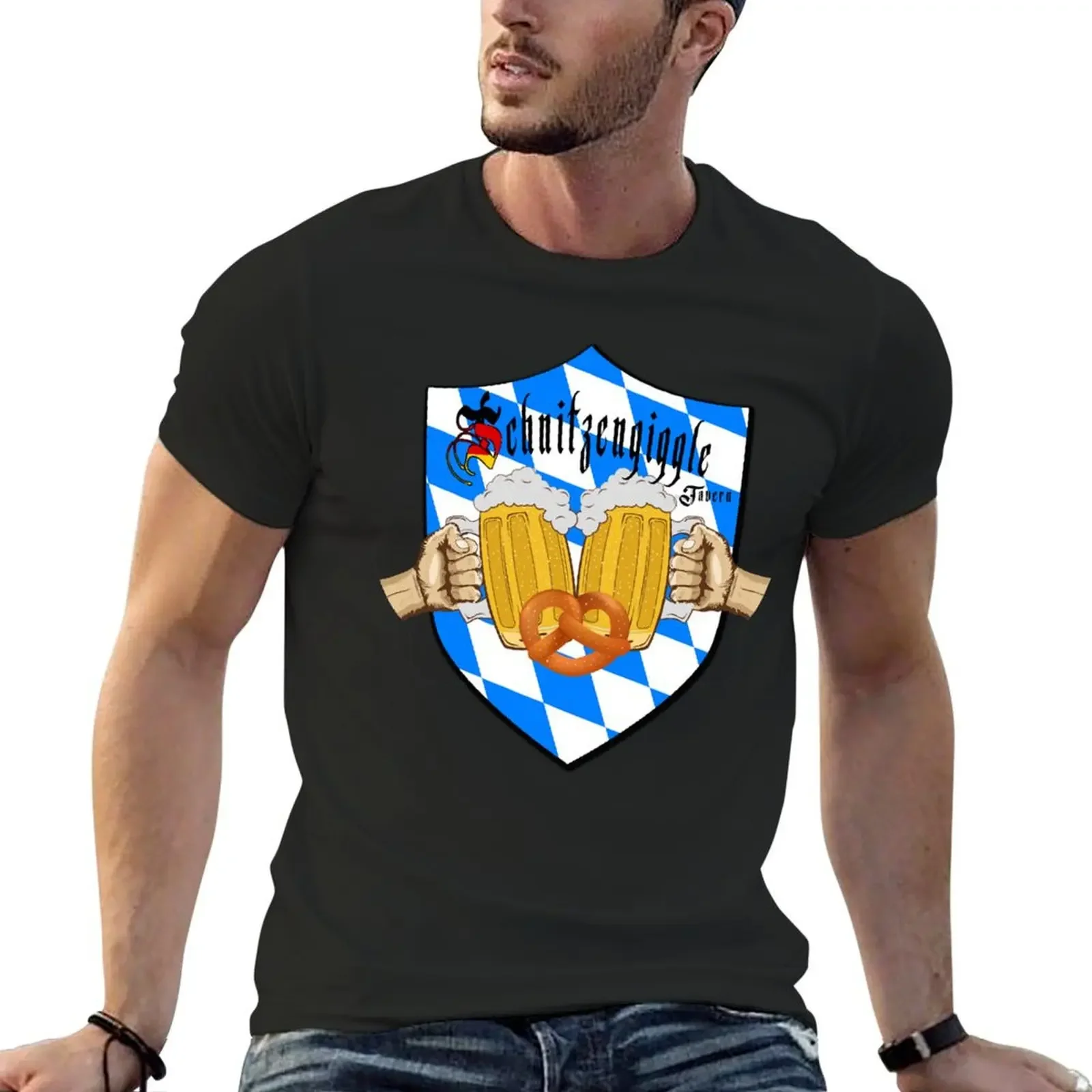 Футболка BeerFest Tavern For Fans летняя одежда в тяжелом весе мужские футболки
