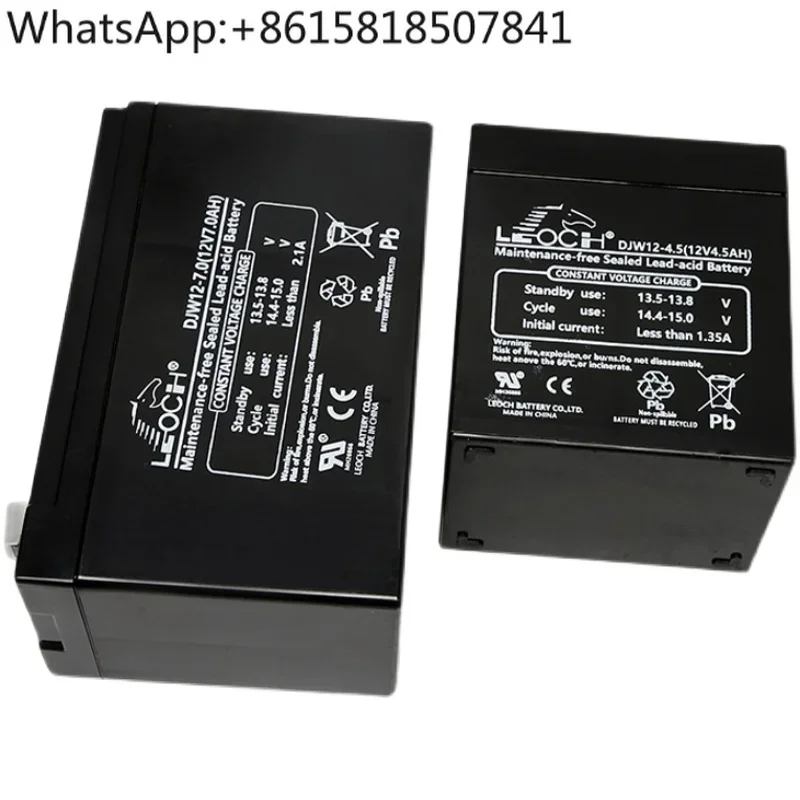 Применимо к аварийному источнику питания для лифта DJW12-4 5/7 Leoch battery 12V
