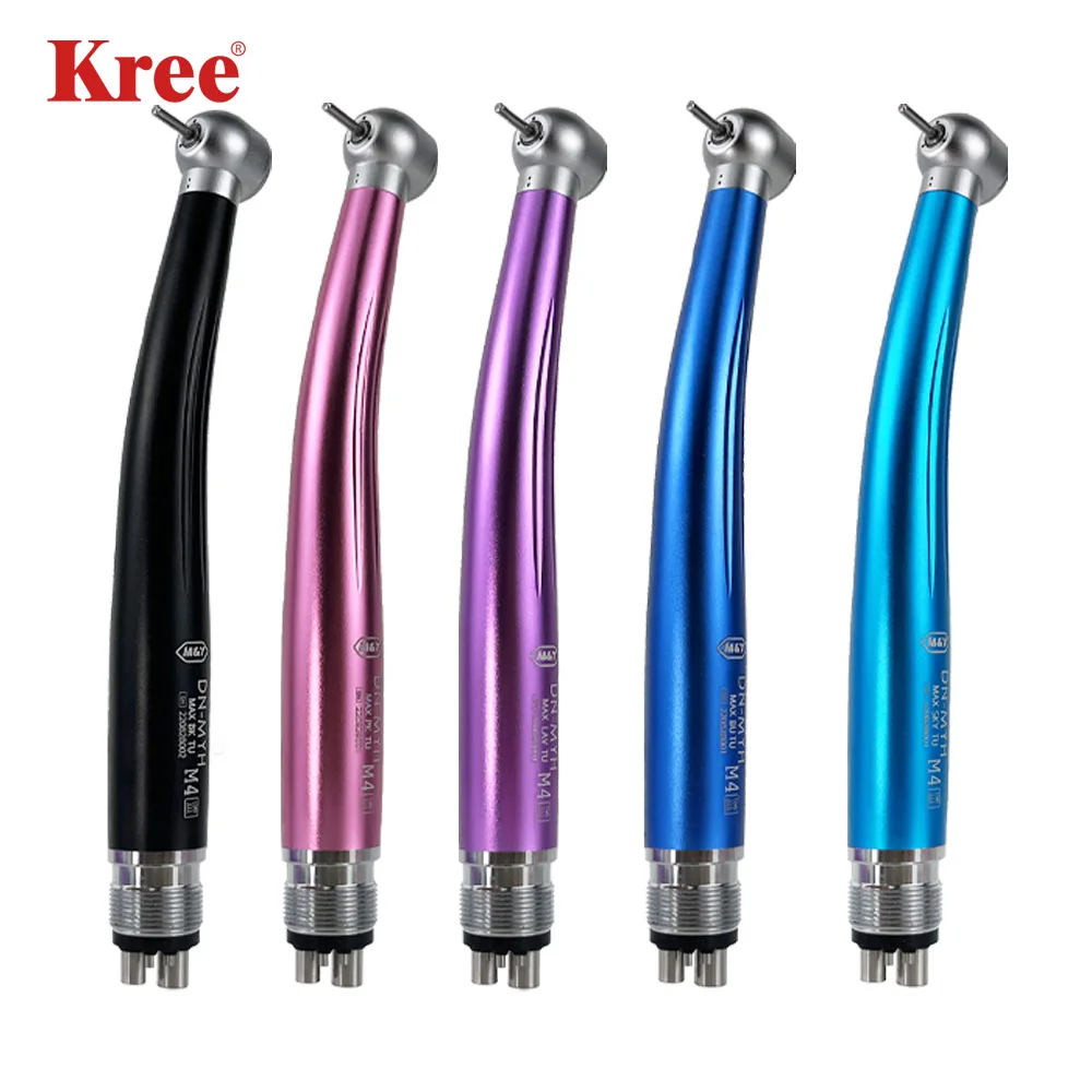 

Dental equipment High Speed colorful drill Handpiece torque Head Push Button2hole4hole air turbine handpiece dentistry tools