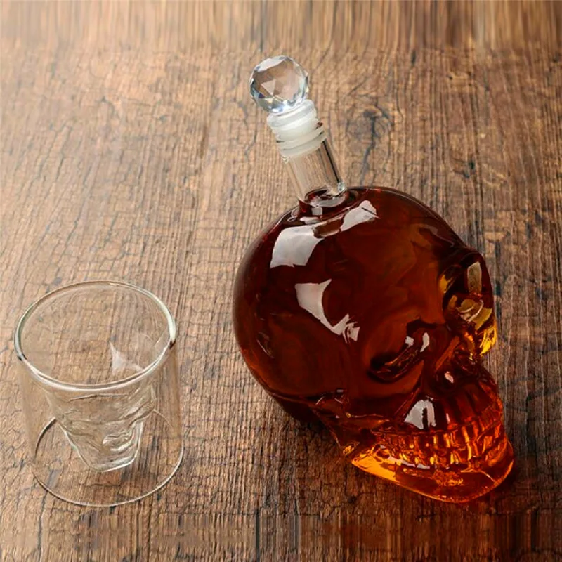 

Shooter Alcool Flask For Glass Alcohol Shooter Medieval Flask Whisky Wine Spirit Bottle Glass Dark Cup With Skull Hip Flasks