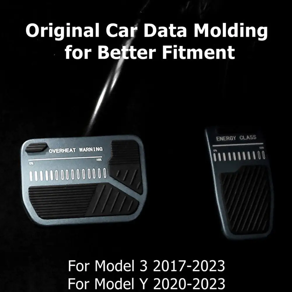 

Futhope Car Foot Pedal Pads Covers for Tesla Model 3 Y 2021-2023 Sport Energy Accelerator Brake Pedal Futhope Car Foot PeMo U5Q0