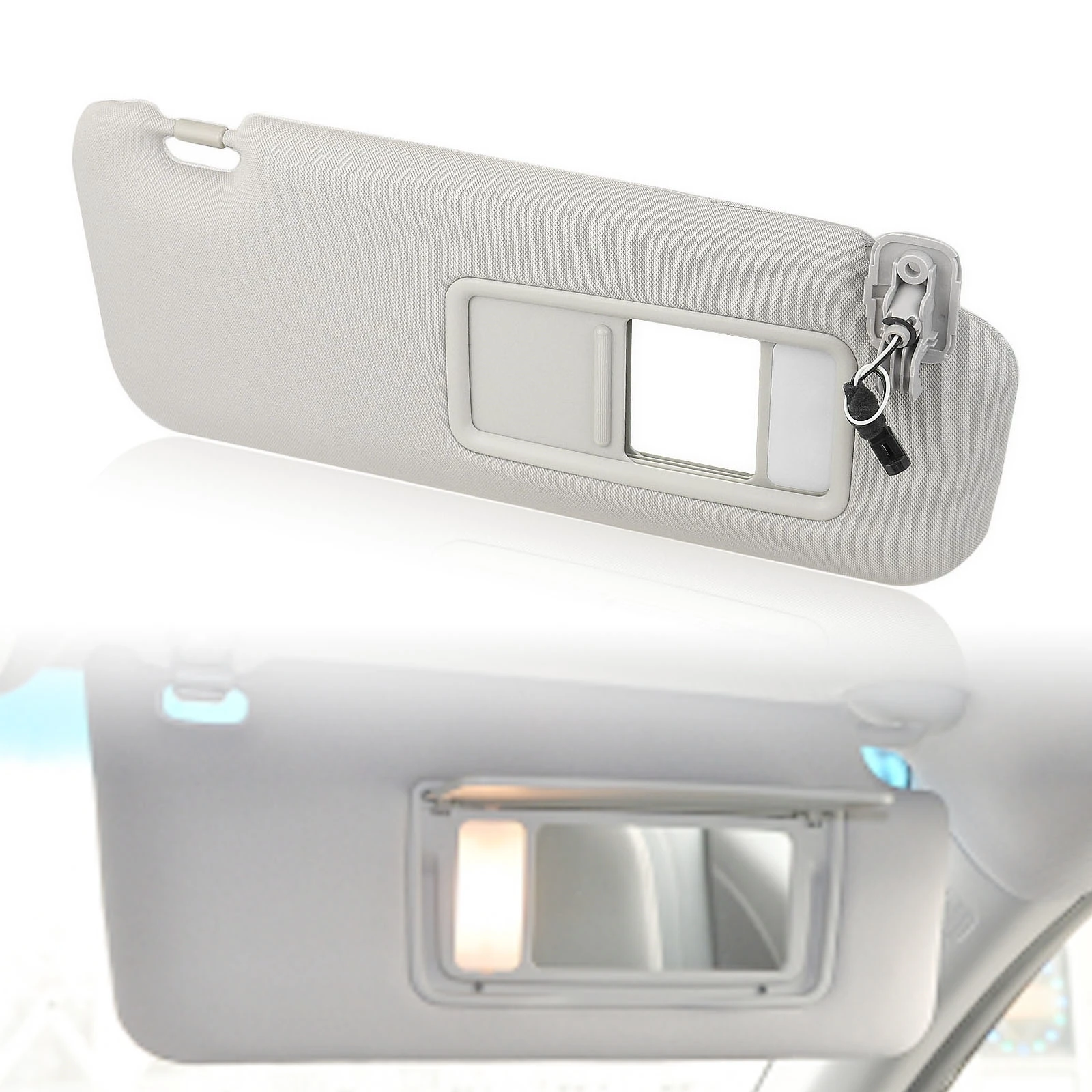 Для Mazda CX-9 CX9 2010 2011 2012 2013 2014 2015 Солнцезащитный козырек на правый пассажирский