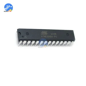 IC Chips ATMEGA8A-PU ATMEGA8A MEGA8A DIP-28 8-bit 8K Bytes In-System Programmable Flash ATMEGA8 Integrated Circuit