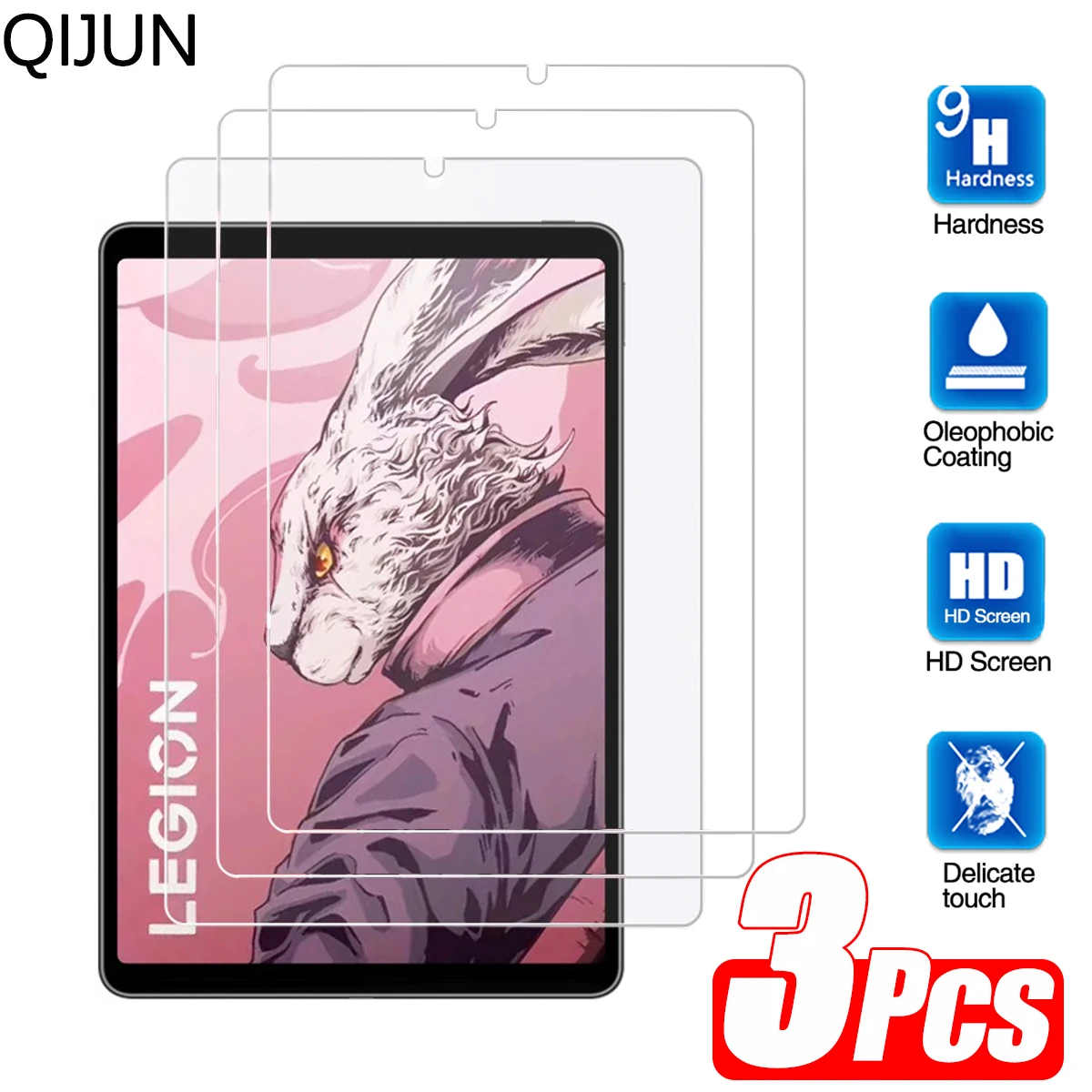 Защитная пленка для экрана Lenovo Legion Y700 2-го поколения, 2023 дюйма, защитная пленка TB-320FU, прозрачное закаленное стекло с защитой от царапин, 3 шт. Защитная пленка для экрана Lenovo Legion Y700 2-го поколения, 2023 дюйма, защитная пленка TB-320FU, прозрачное закаленное стекло с защитой от царапин, 3 шт.