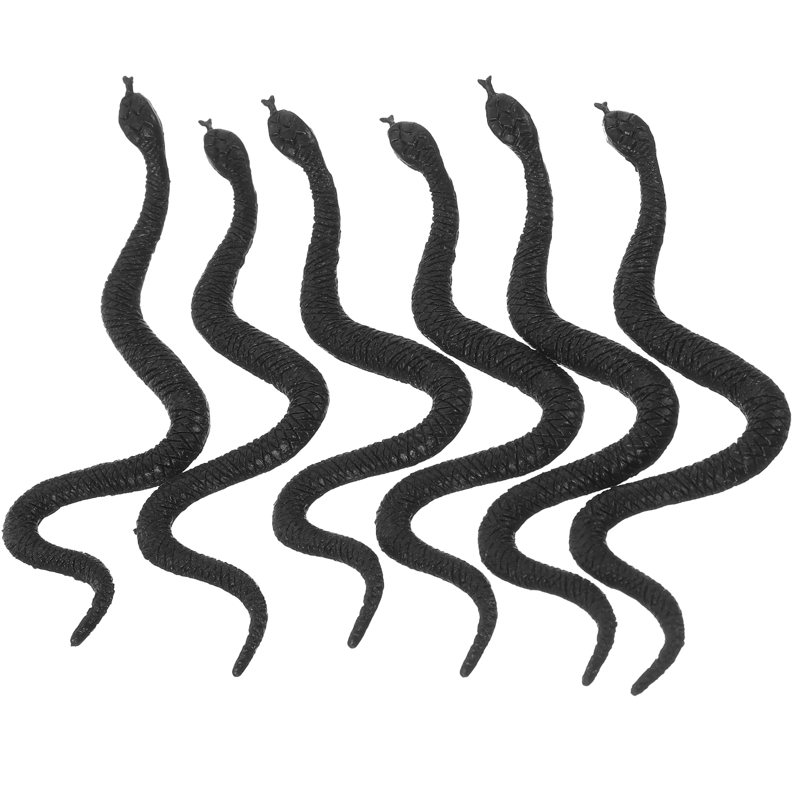 

100 шт., детские пластиковые игрушки-змеи