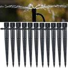 30-500X садовый капельный полив для орошения  360 градусов капельница с заземлением для шланга 47 мм теплицы двора