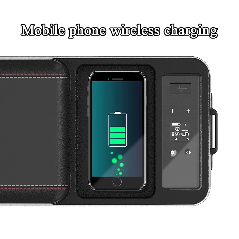 Автомобильный подлокотник Alpicool 8L мини-холодильник портативный охладитель