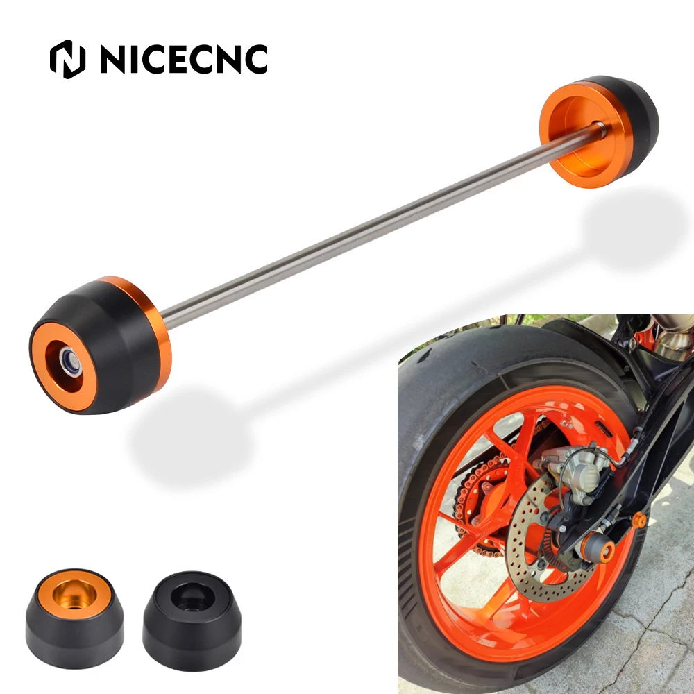

Motorcycle Rear Wheel Axle Fork Crash Slider for KTM 790 Duke 2018 2019 2020 2021 2022 2023 890 Duke R Crash Pads Spindle Bobbin