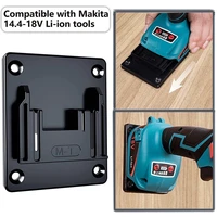 wall mount machine storage rack electric tool holder bracket fixing devices fit for makita bosch dewalt milwaukee tool base