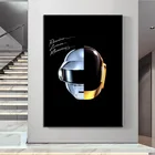 Daft панк случайный доступ воспоминания Музыка Альбом Обложка плакат рэп хип-хоп поп музыка звезда холст печать картина настенное искусство картины