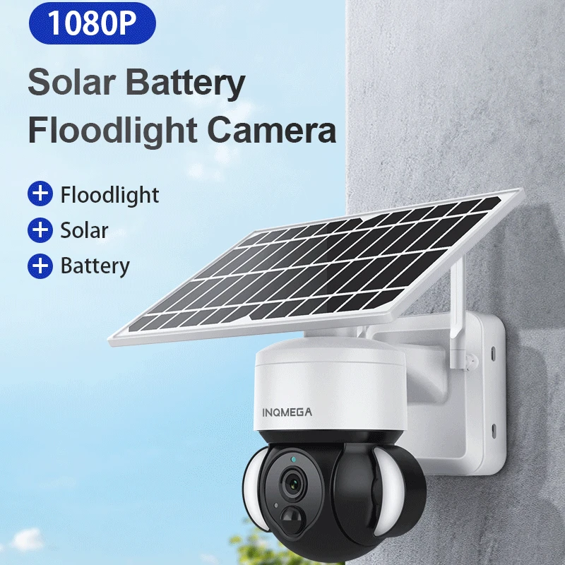 

Беспроводная купольная Солнечная камера 1080P с Wi-Fi, 1080P