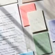 MOHAMM 50/100 arkuszy przezroczysty wodoodporny wysłał to przyklejony notatniki notatniki do szkoły papiernicze artykuły biurowe